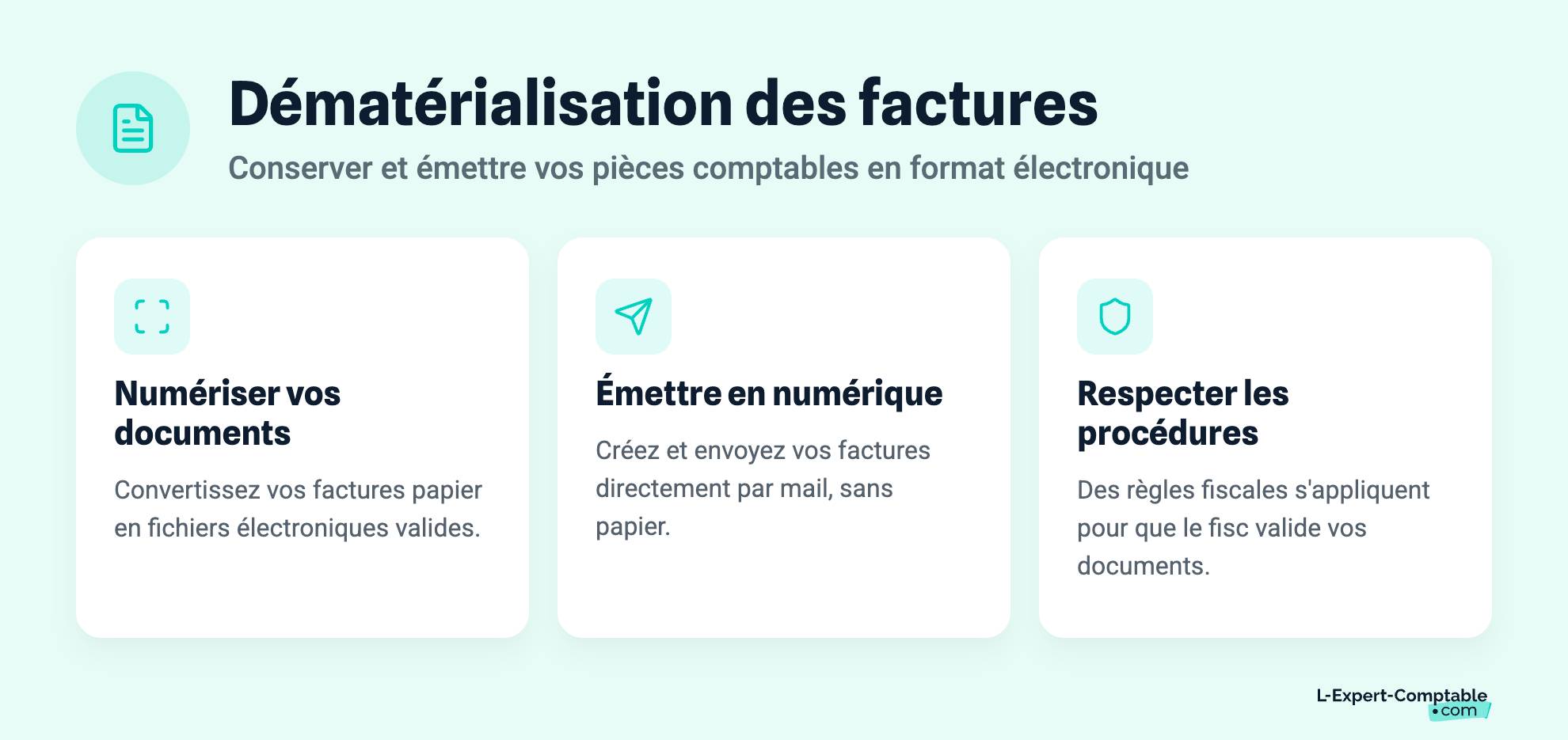 Dématérialisation des factures